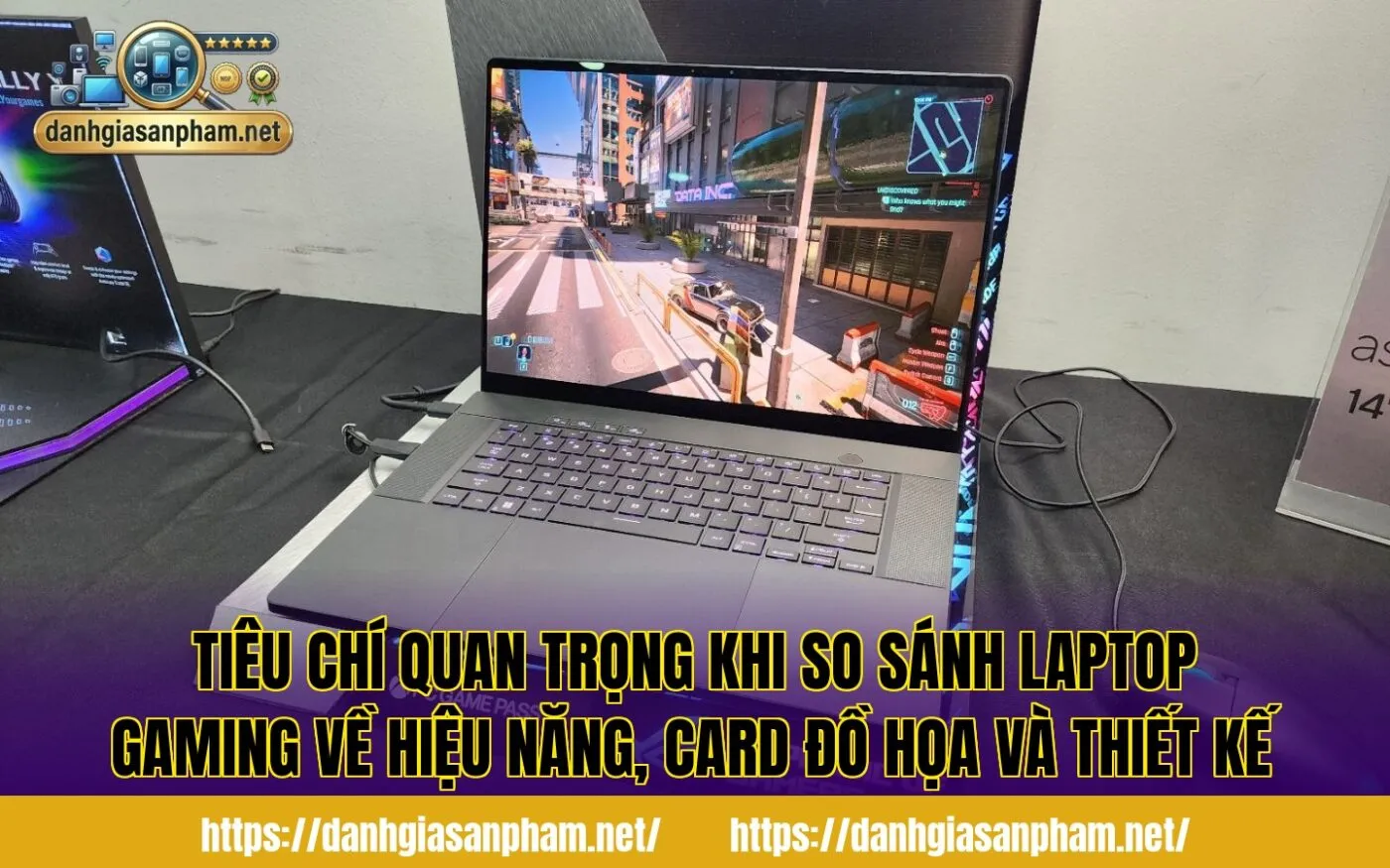 tiêu chí quan trọng khi so sánh laptop gaming về hiệu năng, card đồ họa và thiết kế
