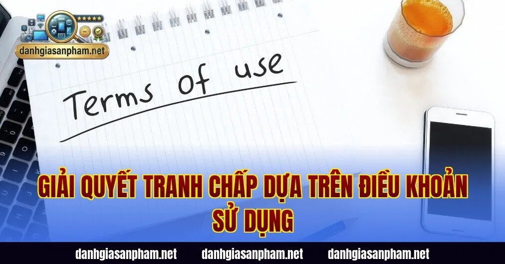 Giải quyết tranh chấp dựa trên điều khoản sử dụng