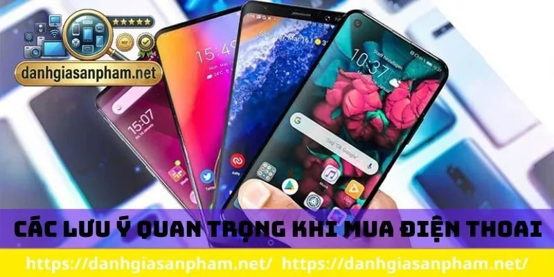 Các lưu ý quan trọng khi mua điện thoai
