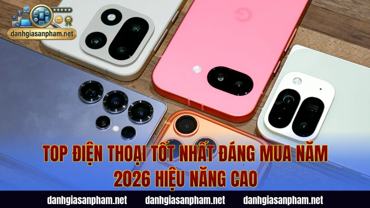 Top Điện Thoại Tốt Nhất Đáng Mua Năm 2026 Hiệu Năng Cao