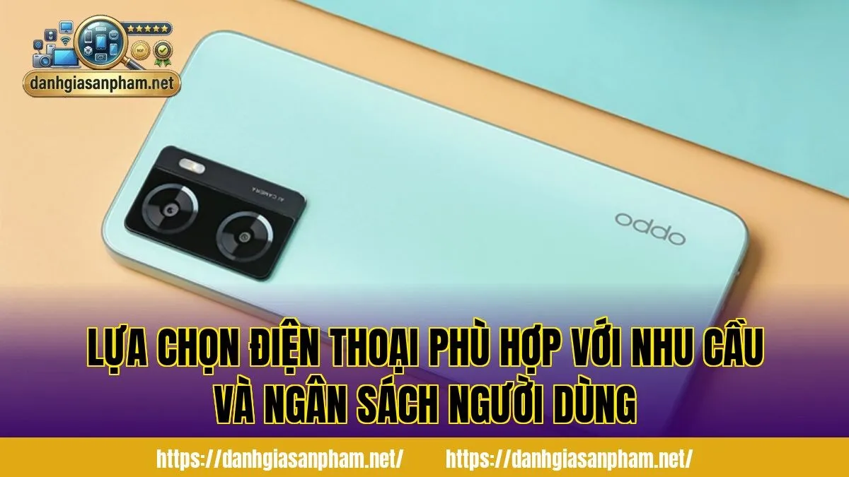 Lựa chọn điện thoại phù hợp với nhu cầu và ngân sách người dùng