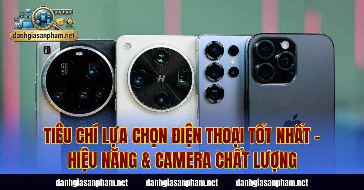 Tiêu chí lựa chọn điện thoại tốt nhất – hiệu năng & camera chất lượng
