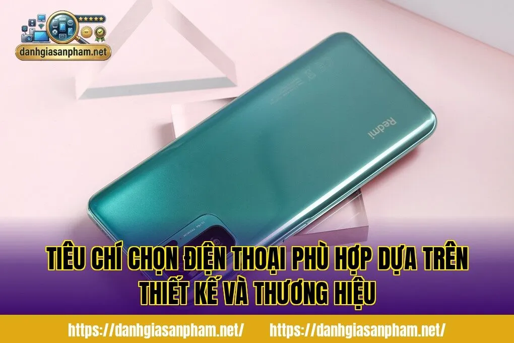 Tiêu chí chọn điện thoại phù hợp dựa trên thiết kế và thương hiệu