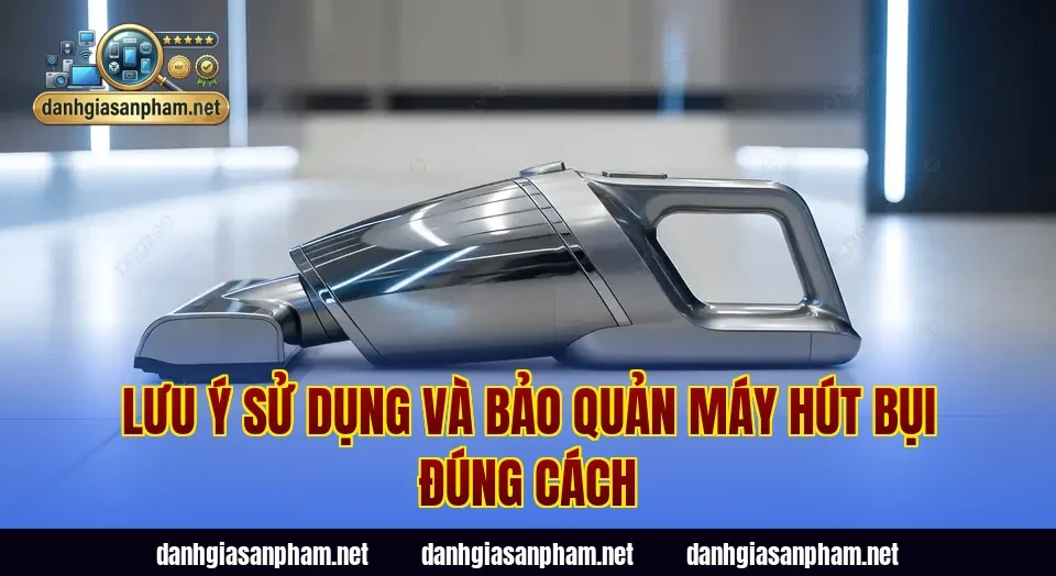 Lưu ý sử dụng và bảo quản máy hút bụi đúng cách