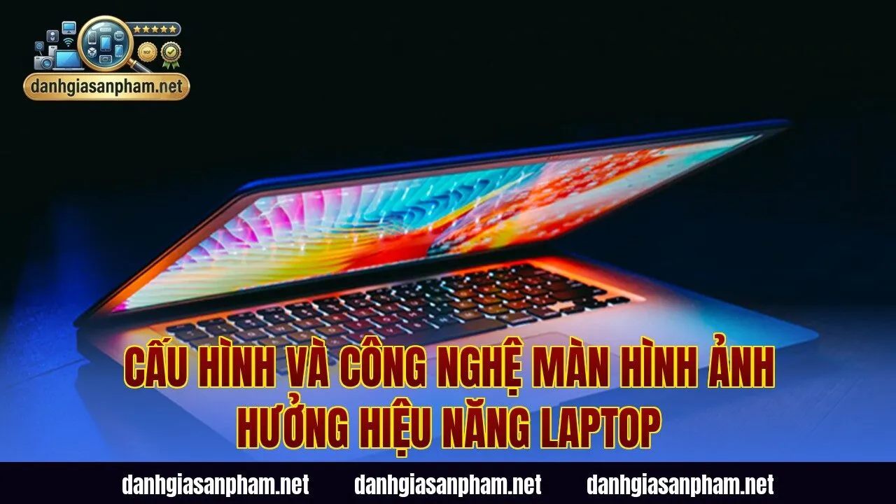 Cấu hình và công nghệ màn hình ảnh hưởng hiệu năng laptop